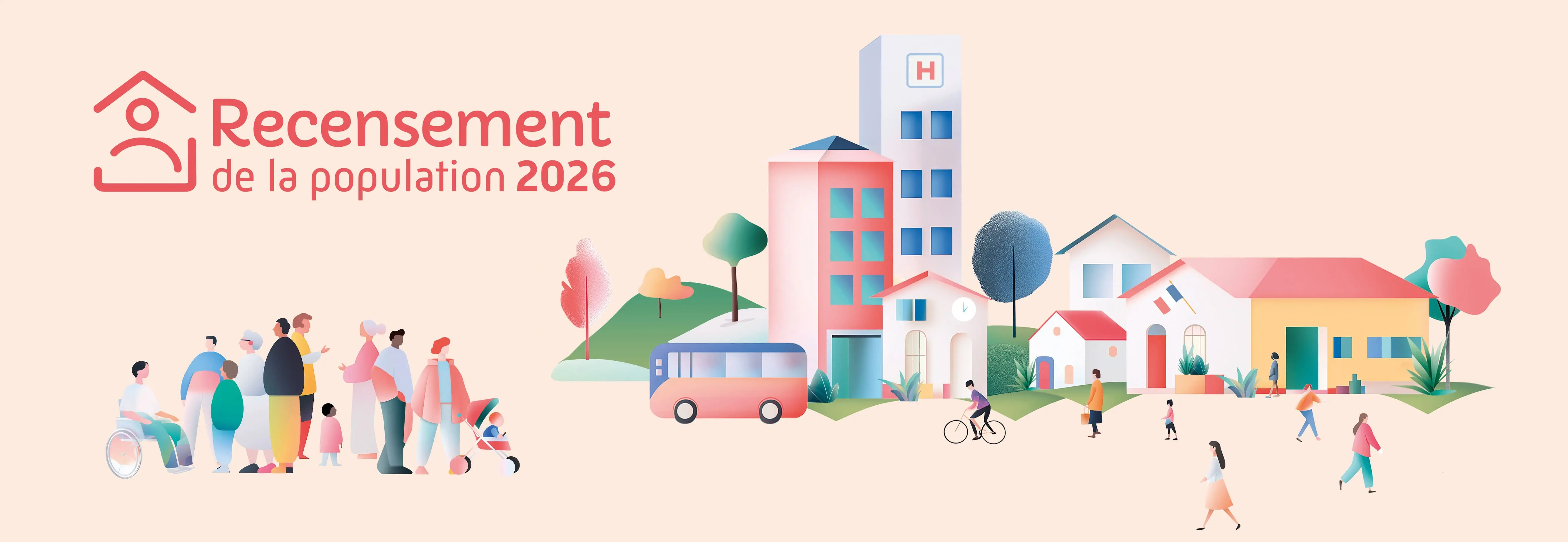 Recensement de la population 2026